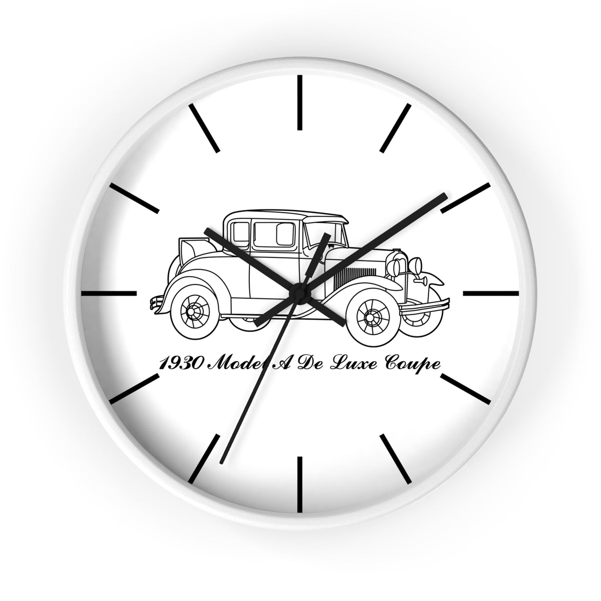 1930 De Luxe Coupe Wall Clock