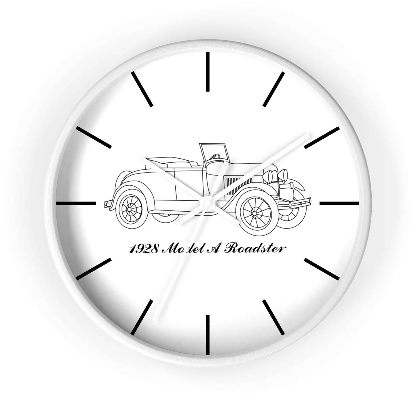 1928 Roadster Wall Clock