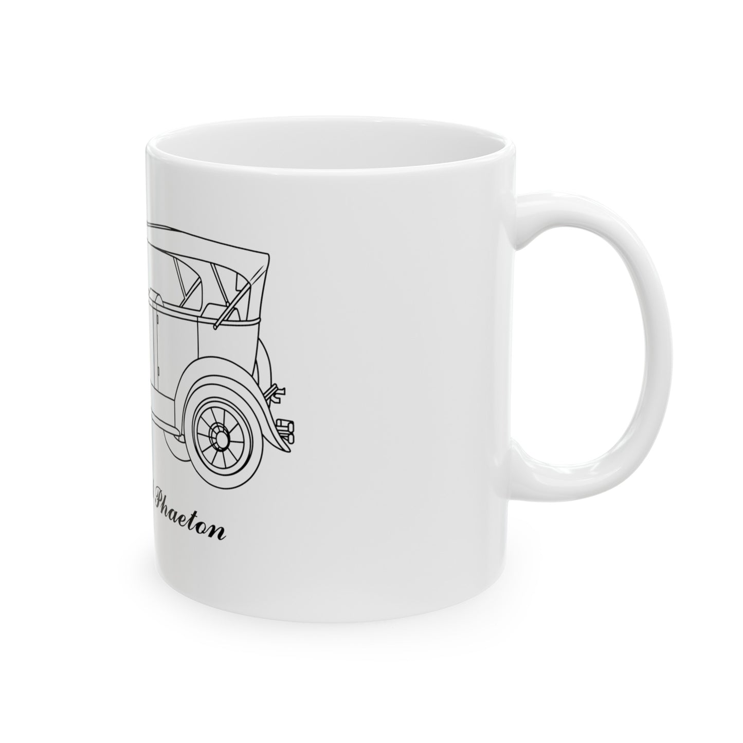 1930 Phaeton White Mug