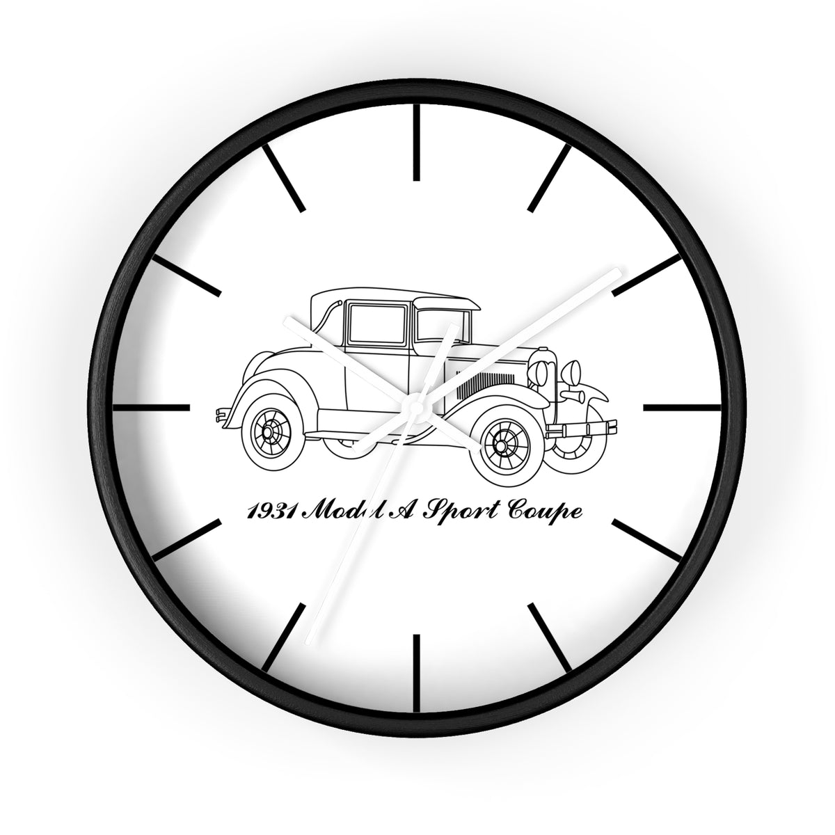 1931 Sport Coupe Wall Clock