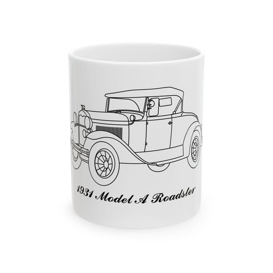 1931 Roadster White Mug