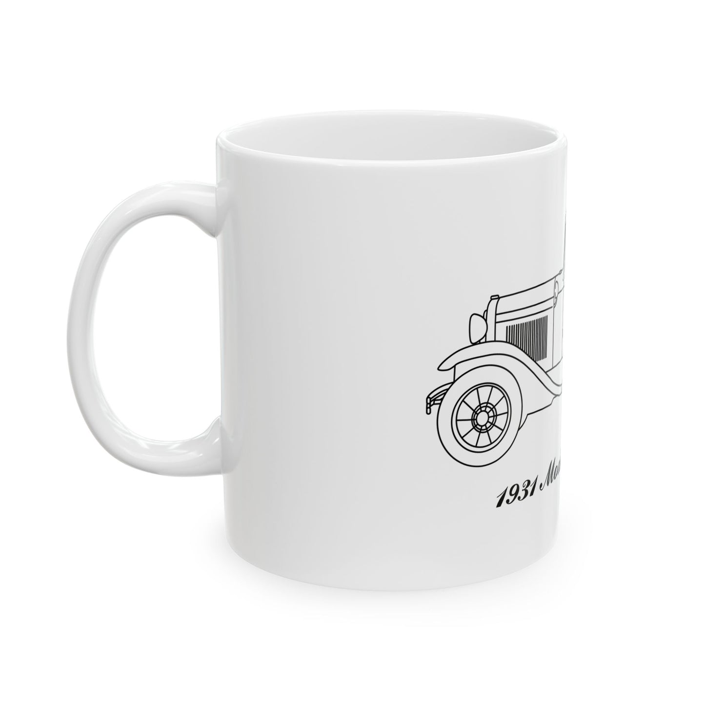 1931 Victoria White Mug