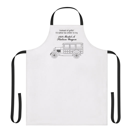 1929 Station Wagon Grillin' Apron