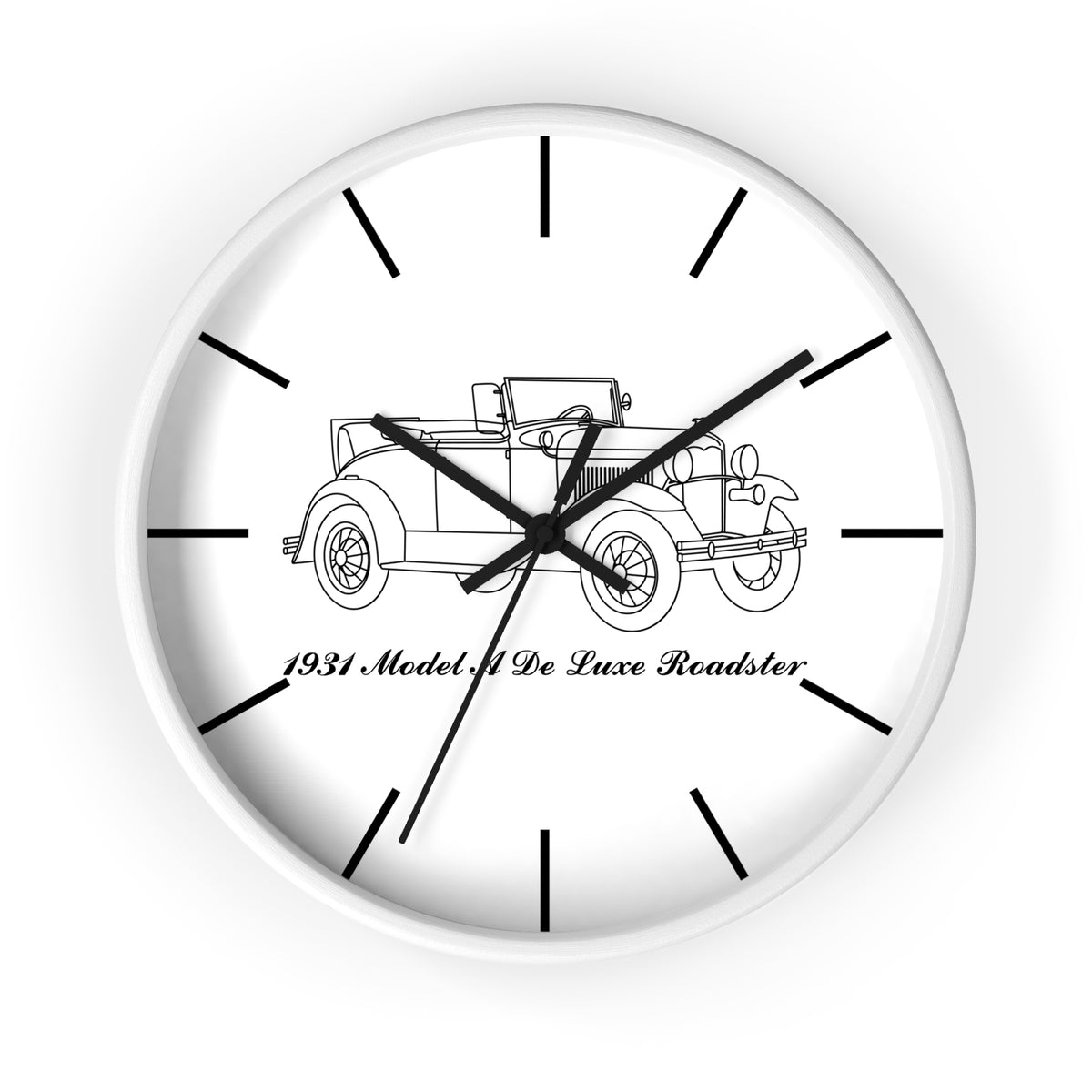1931 De Luxe Roadster Wall Clock