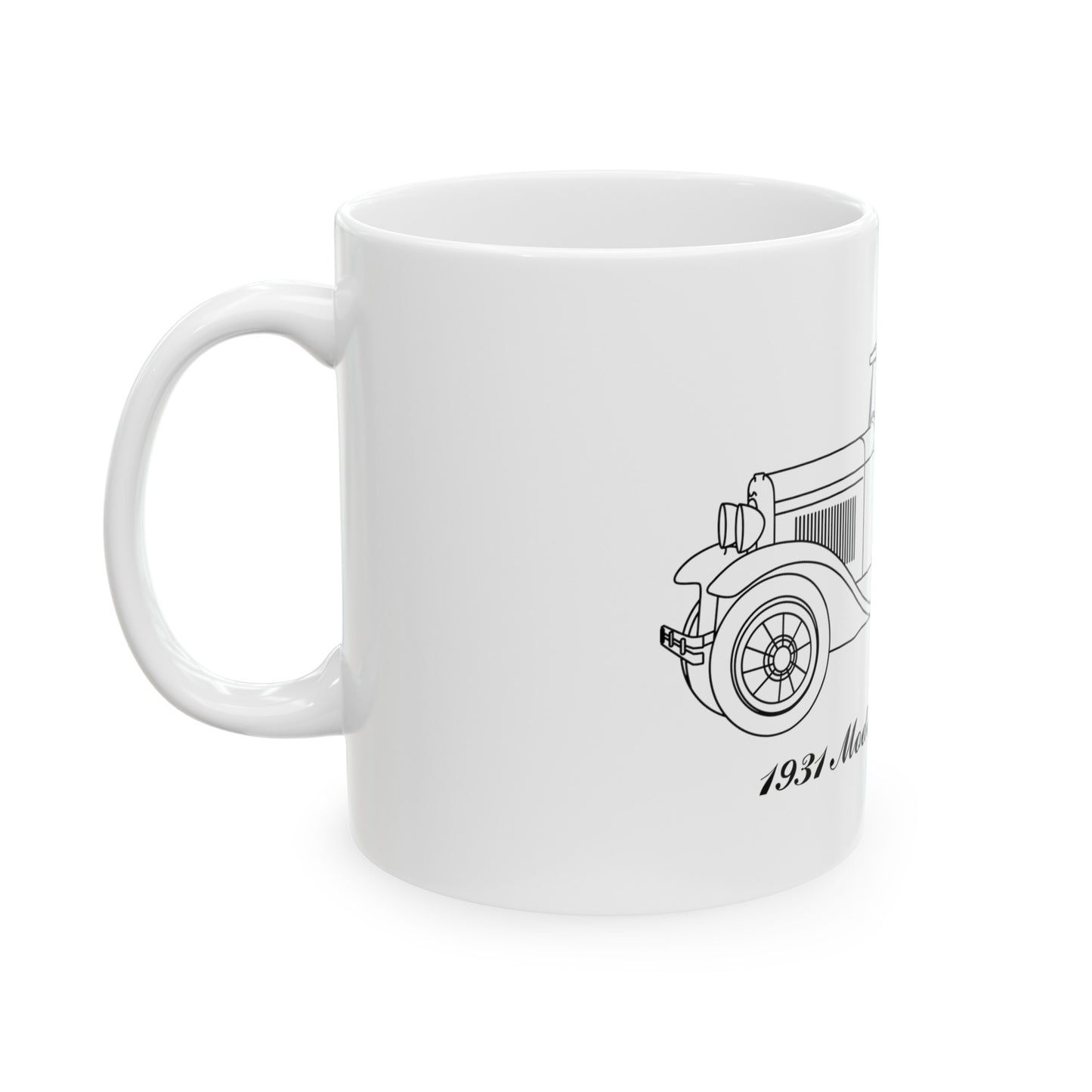 1931 Phaeton White Mug