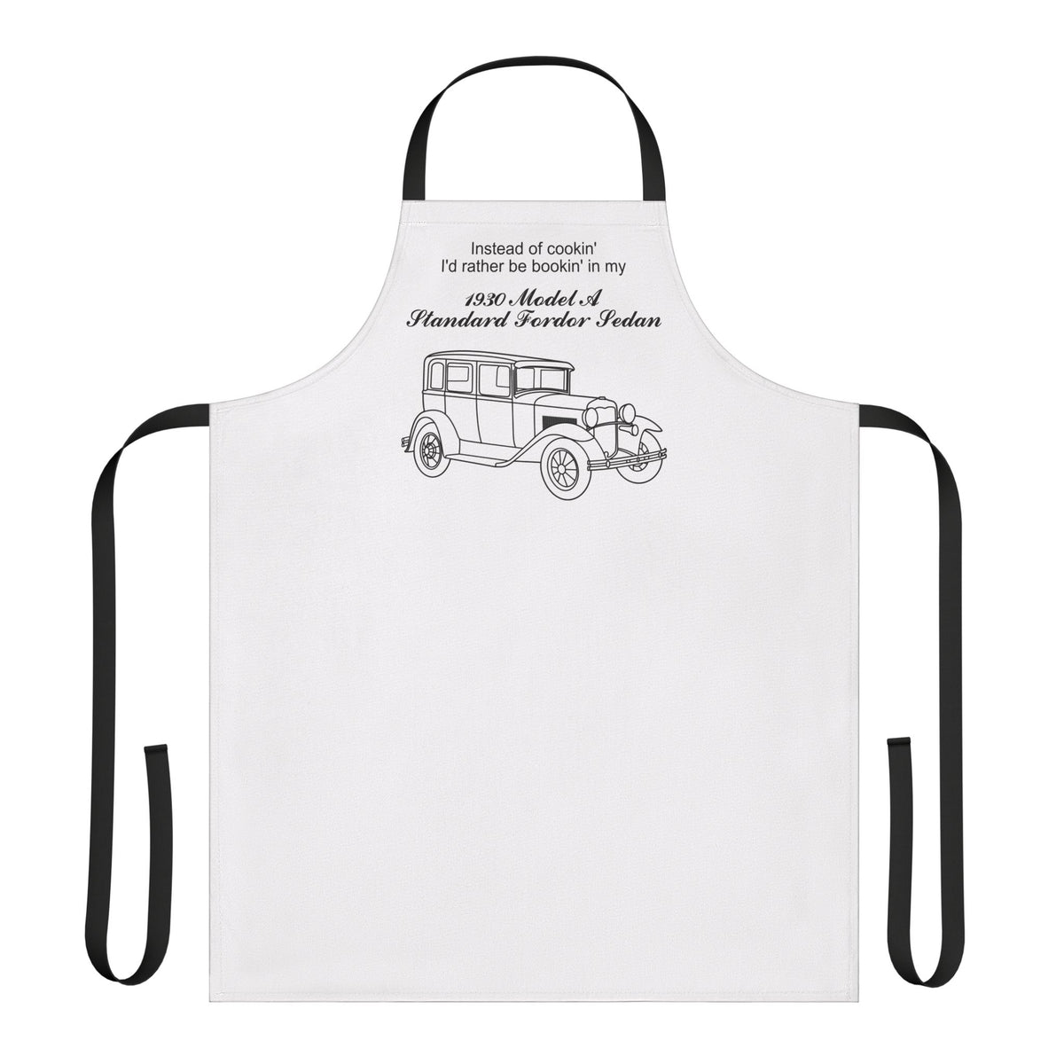 1930 Standard Fordor Sedan Cookin' Apron