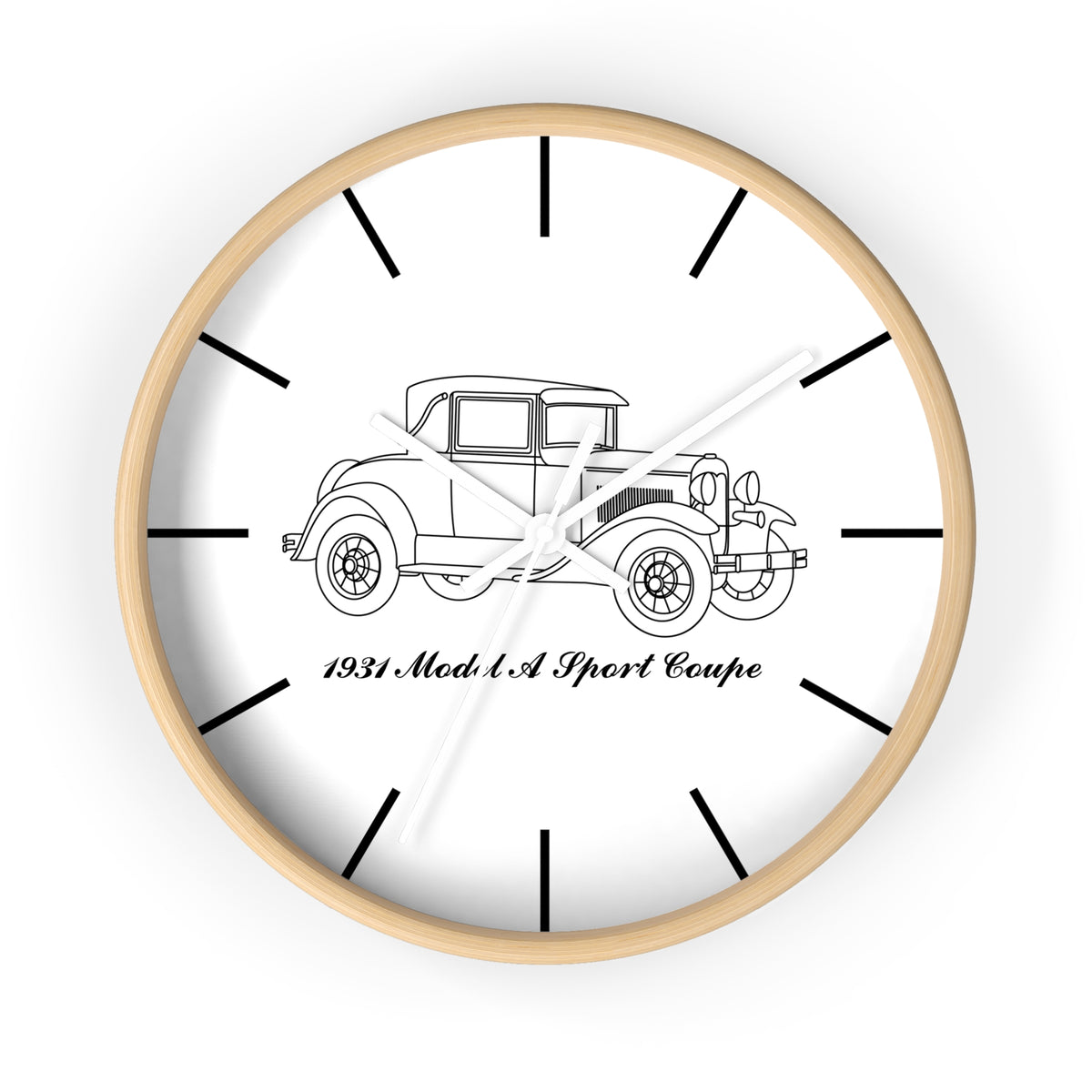 1931 Sport Coupe Wall Clock