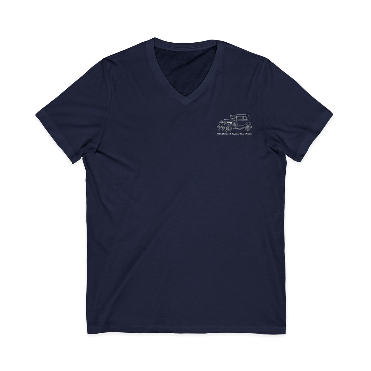 1931 Convertible Sedan Women's V-Neck Shirt