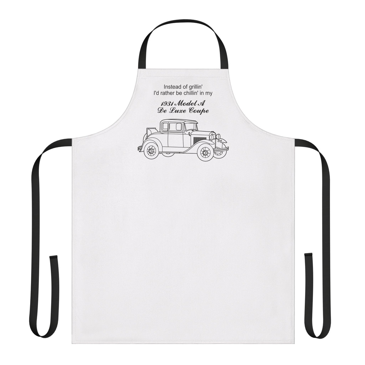 1931 De Luxe Coupe Grillin' Apron