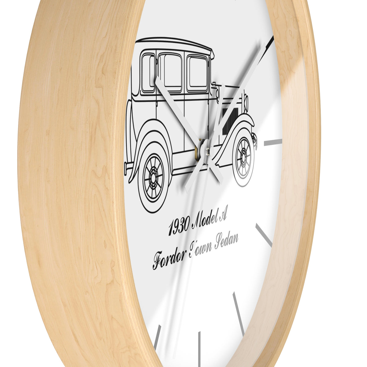 1930 Fordor Town Sedan Wall Clock