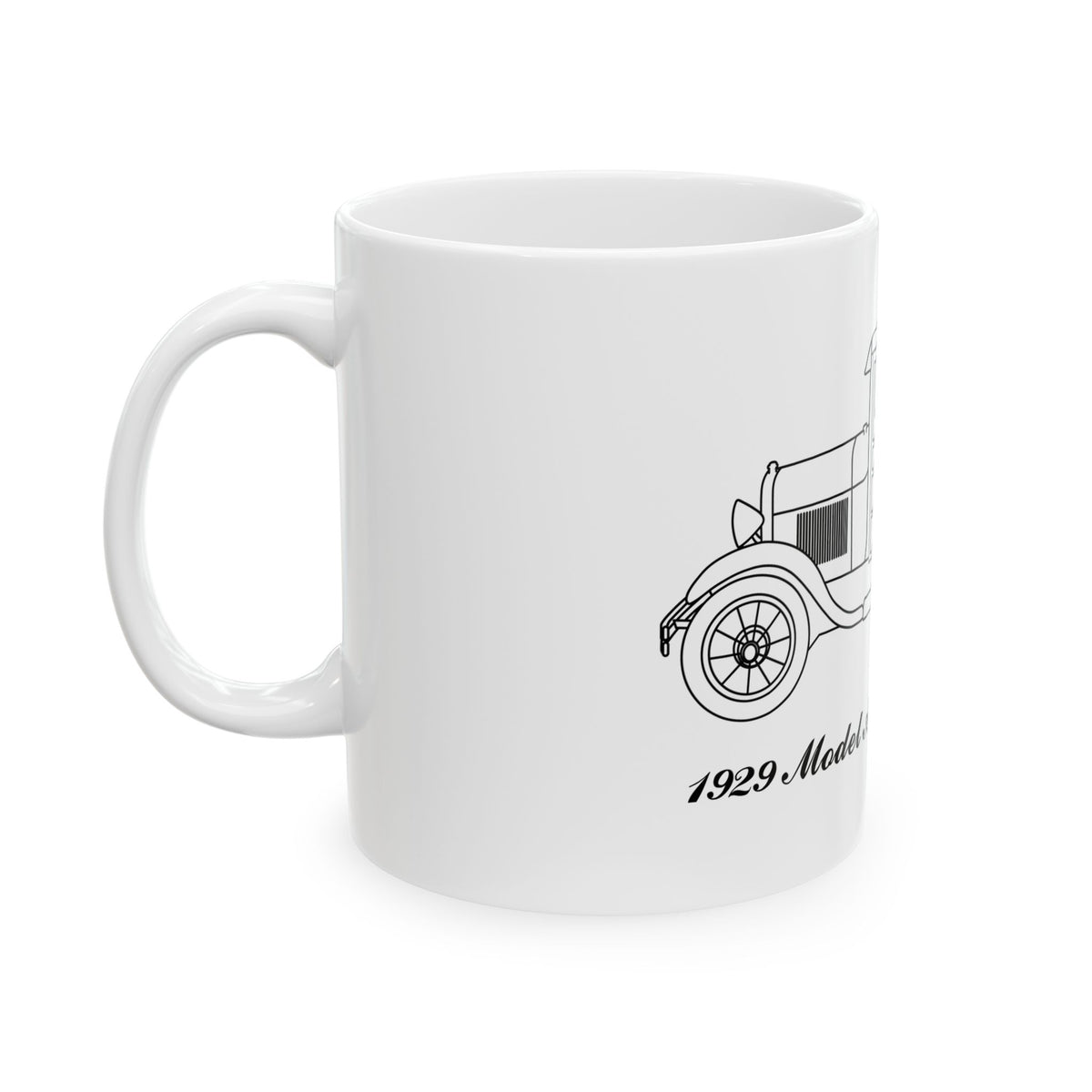 1929 Station Wagon White Mug