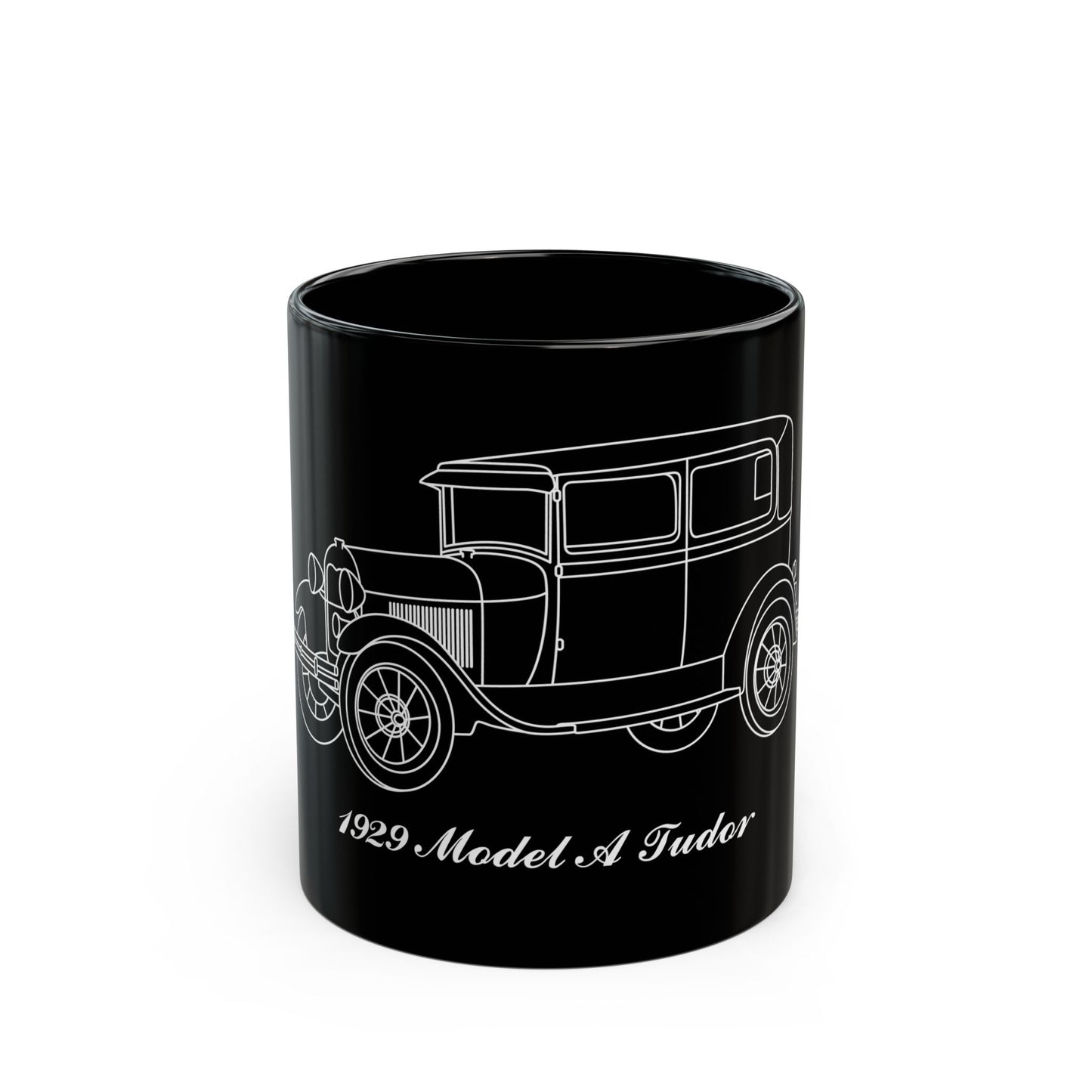 1929 Tudor Black Mug