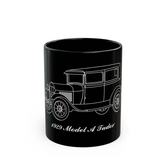 1929 Tudor Black Mug