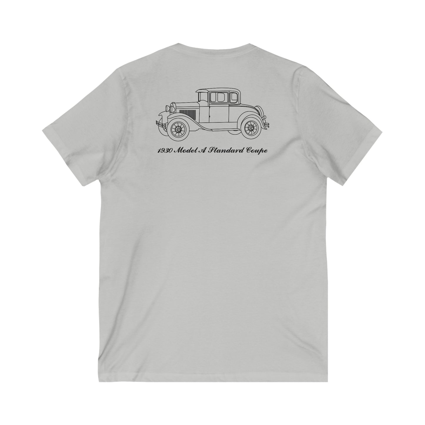 1930 Standard Coupe Women's V-Neck Shirt