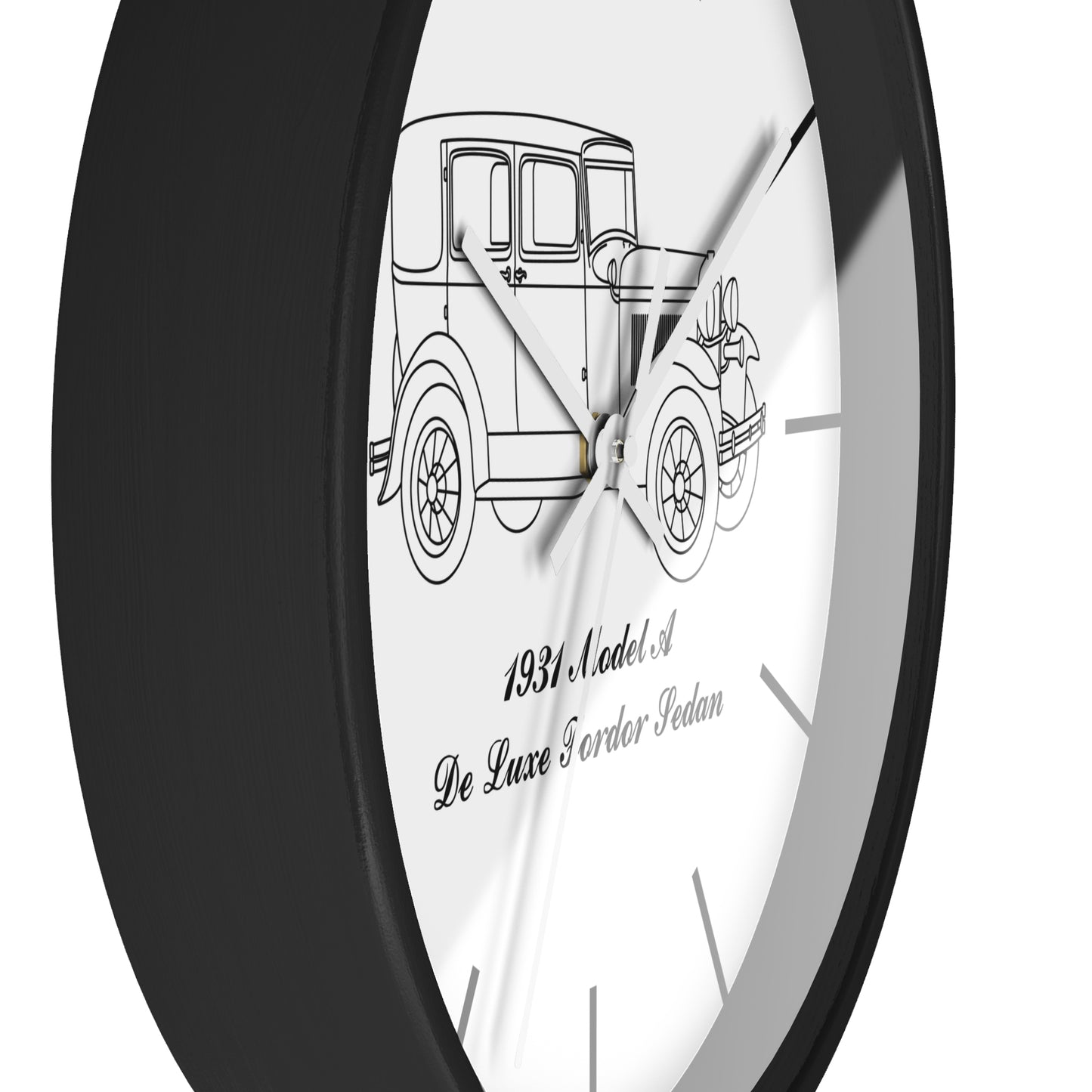 1931 De Luxe Fordor Sedan Wall Clock