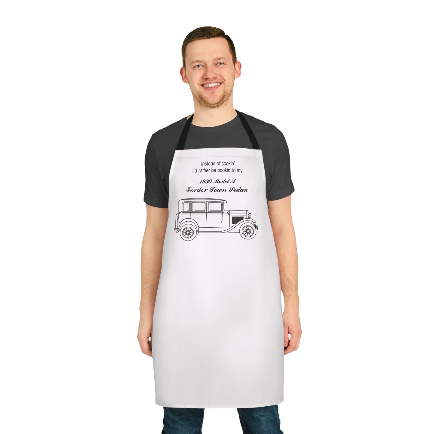 1930 Fordor Town Sedan Cookin' Apron