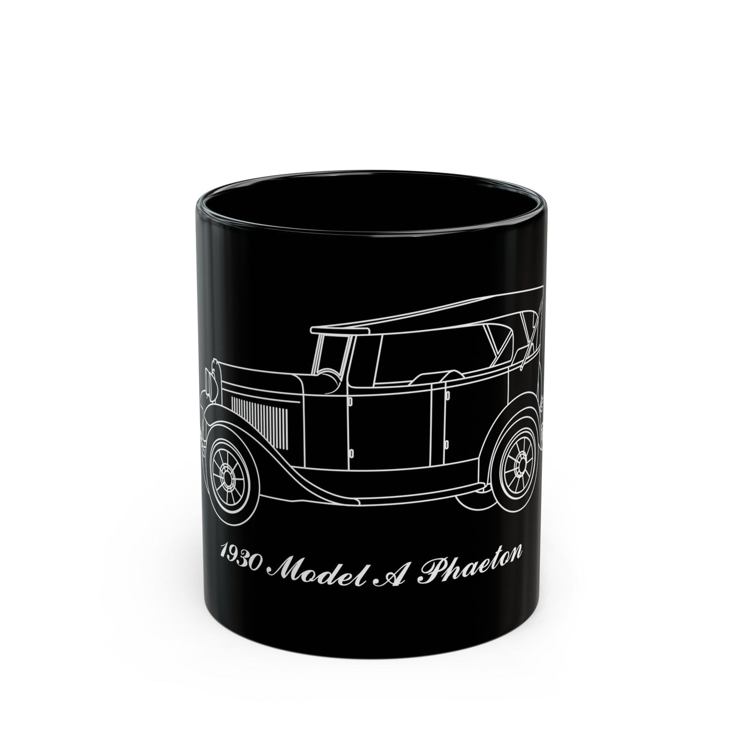 1930 Phaeton Black Mug