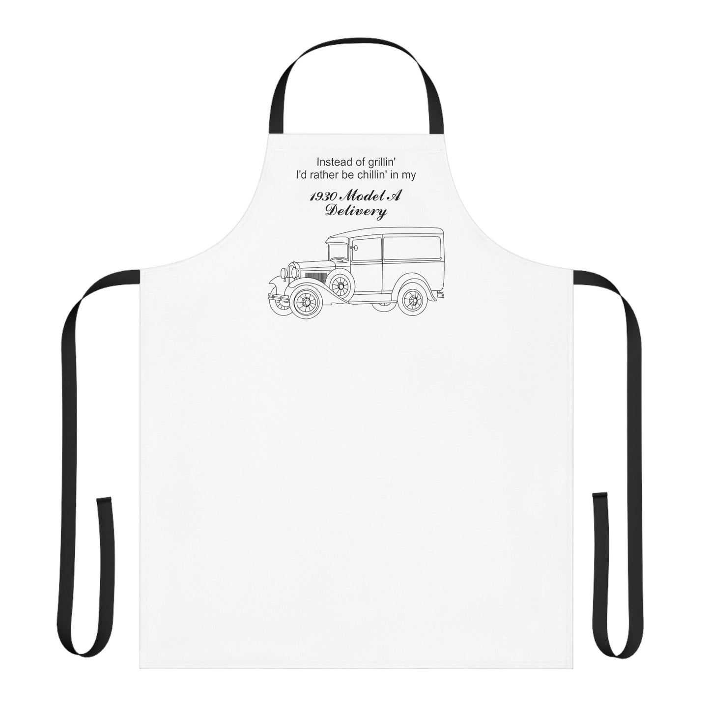 1930 Delivery Grillin' Apron