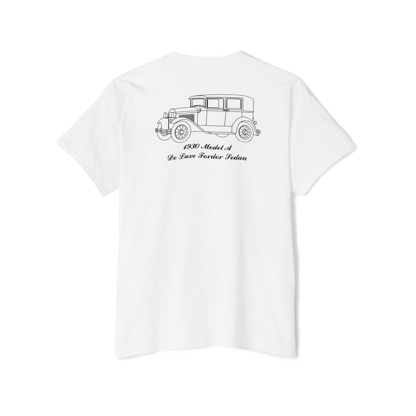 1930 De Luxe Fordor Sedan Pocket T-Shirt