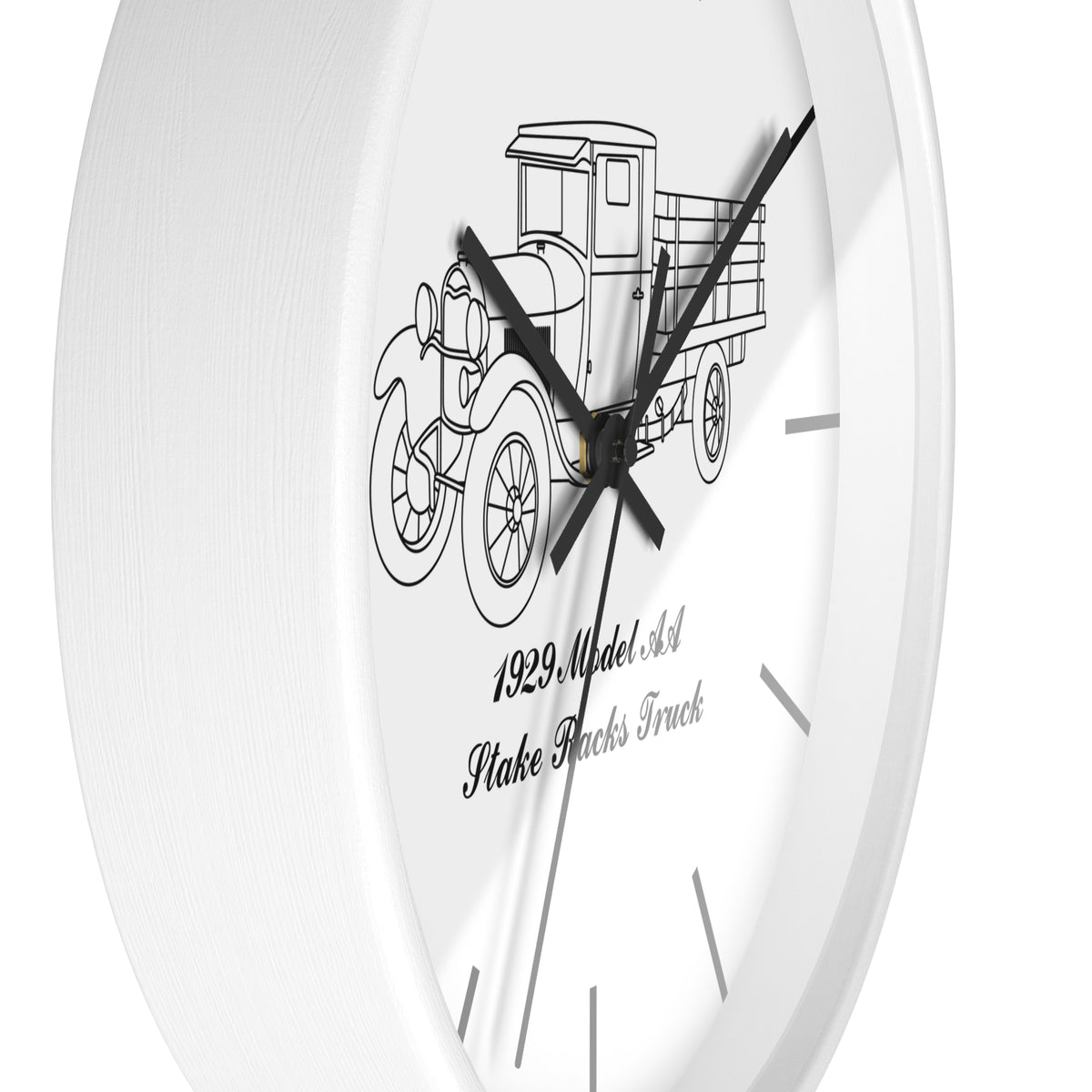 1929 AA Stake Racks Wall Clock
