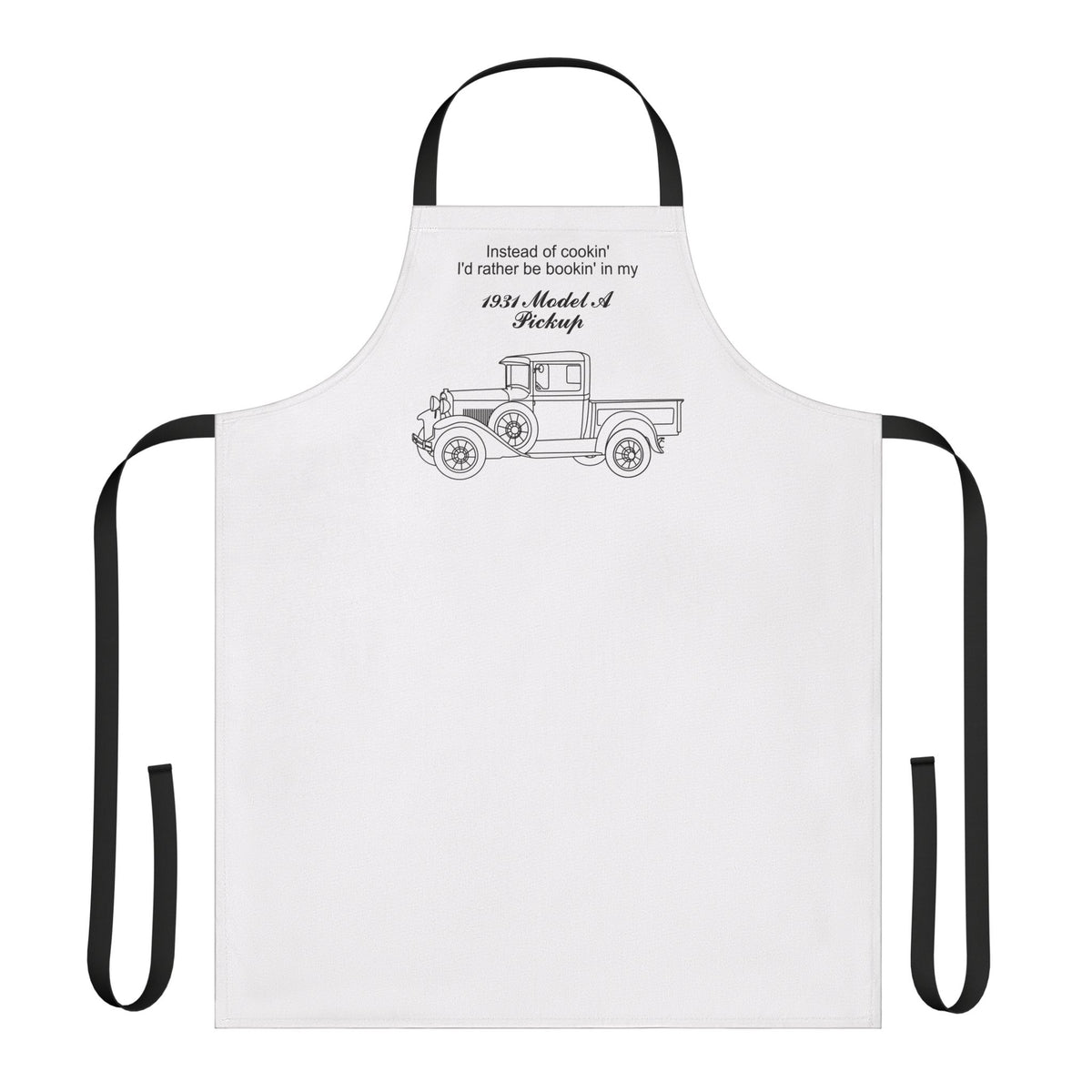 1931 Pickup Cookin' Apron