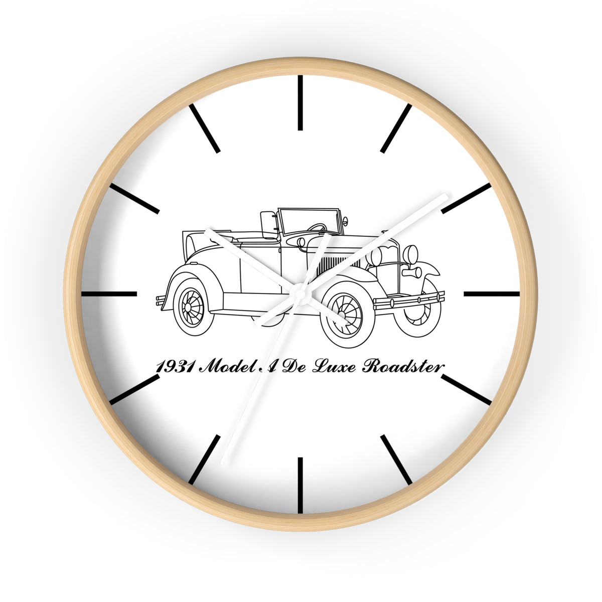 1931 De Luxe Roadster Wall Clock