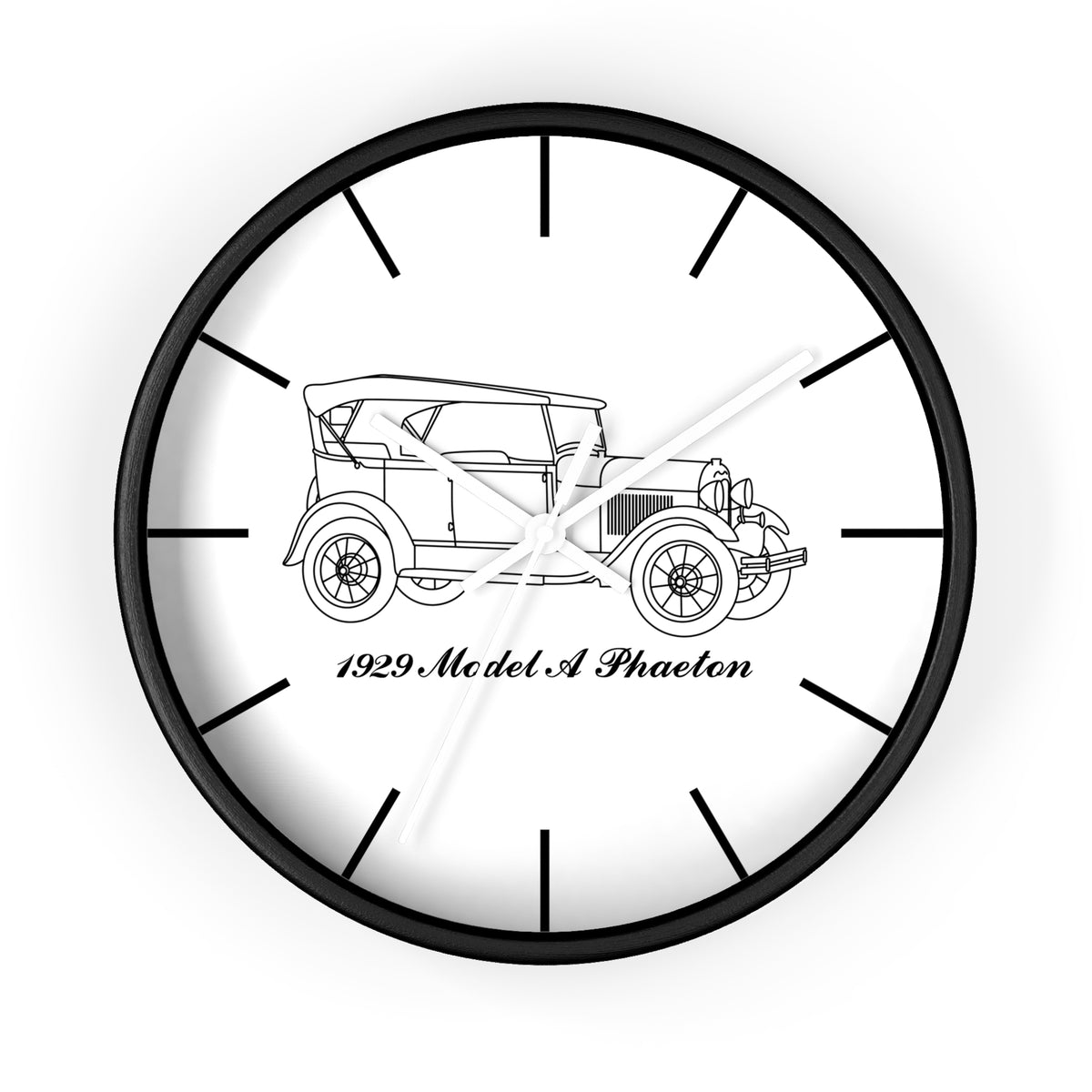 1929 Phaeton Wall Clock