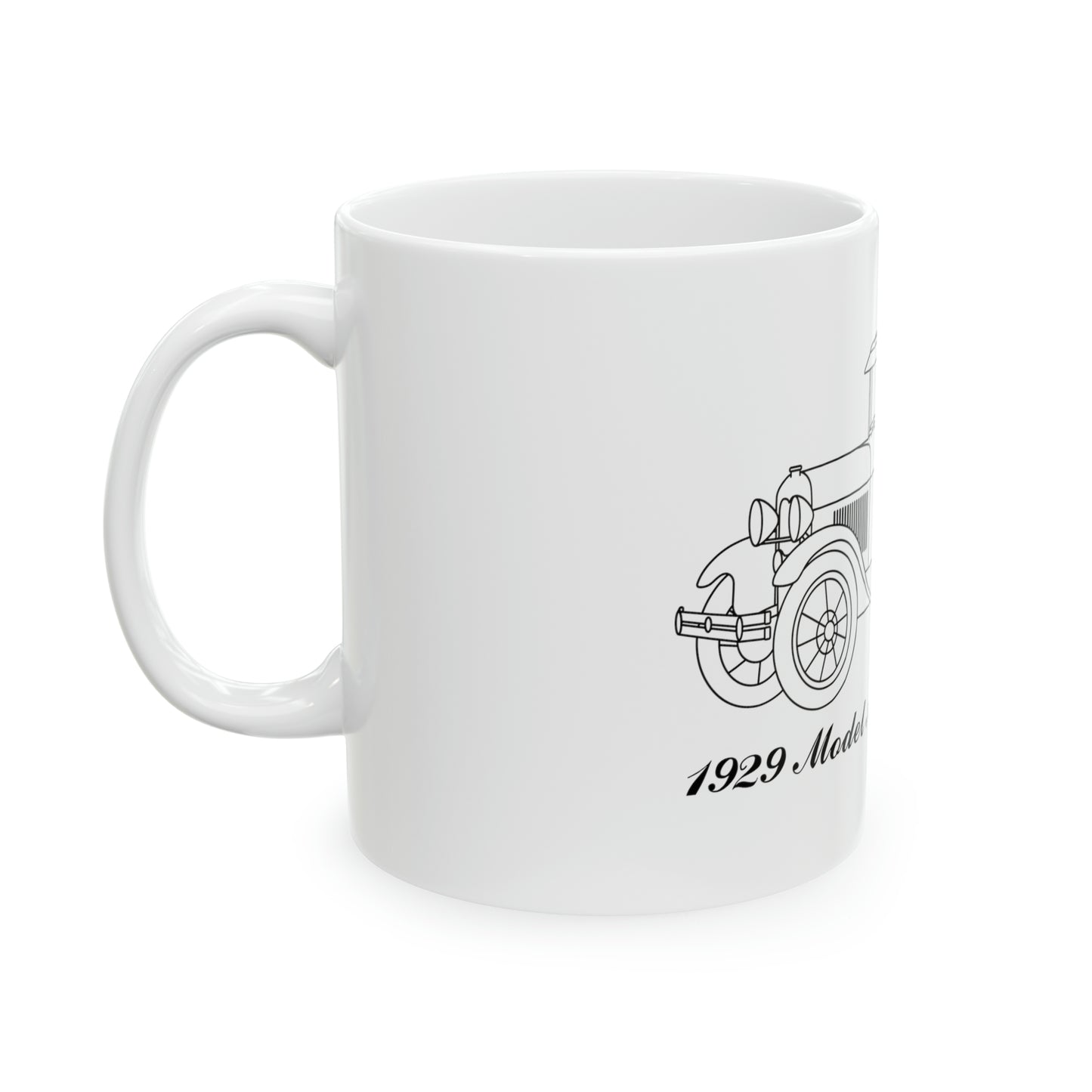 1929 Business Coupe White Mug