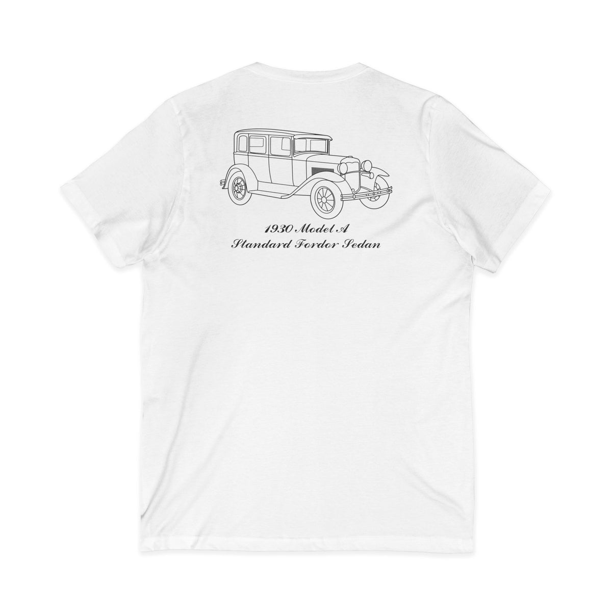 1930 Standard Fordor Sedan Women's V-Neck Shirt