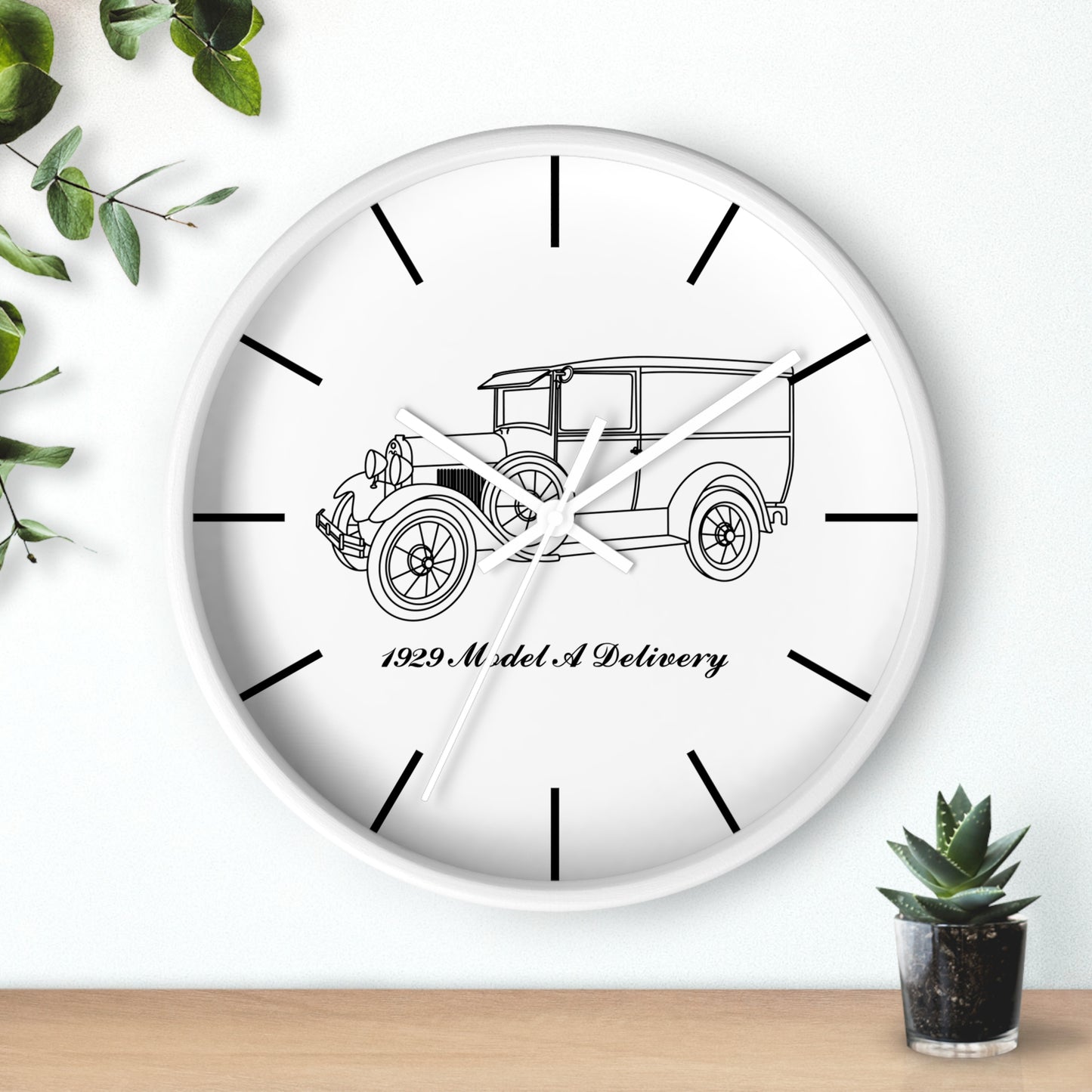 1929 Delivery Wall Clock