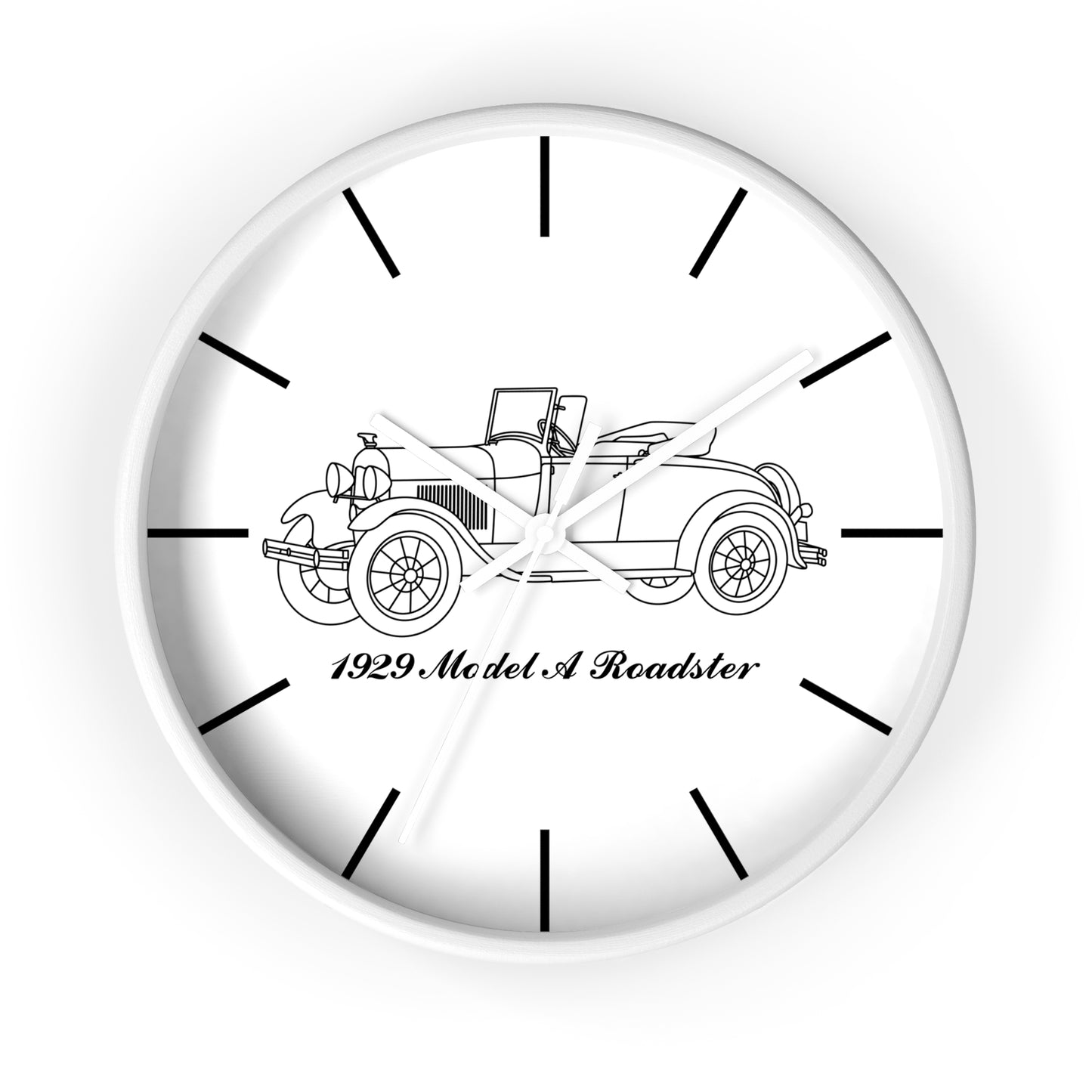 1929 Roadster Wall Clock