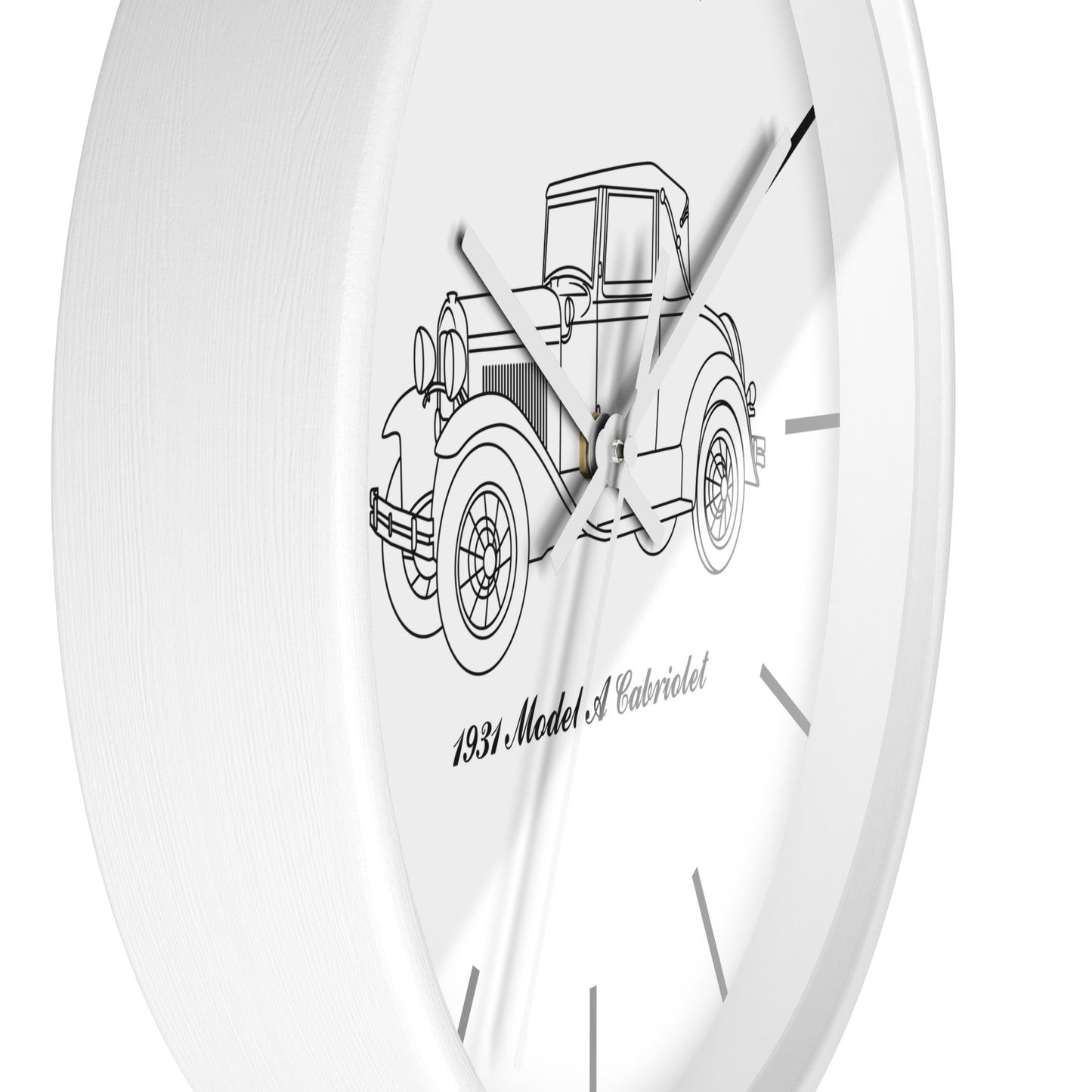 1931 Cabriolet Wall Clock
