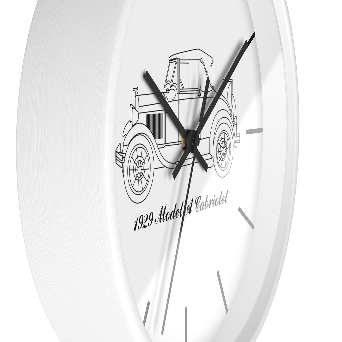 1929 Cabriolet Wall Clock