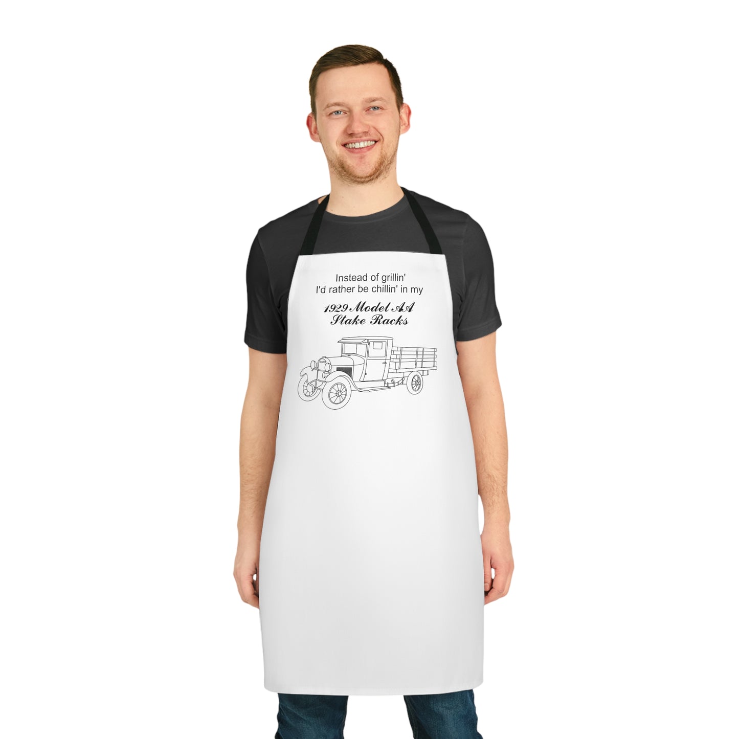 1929 AA Stake Racks Truck Grillin' Apron