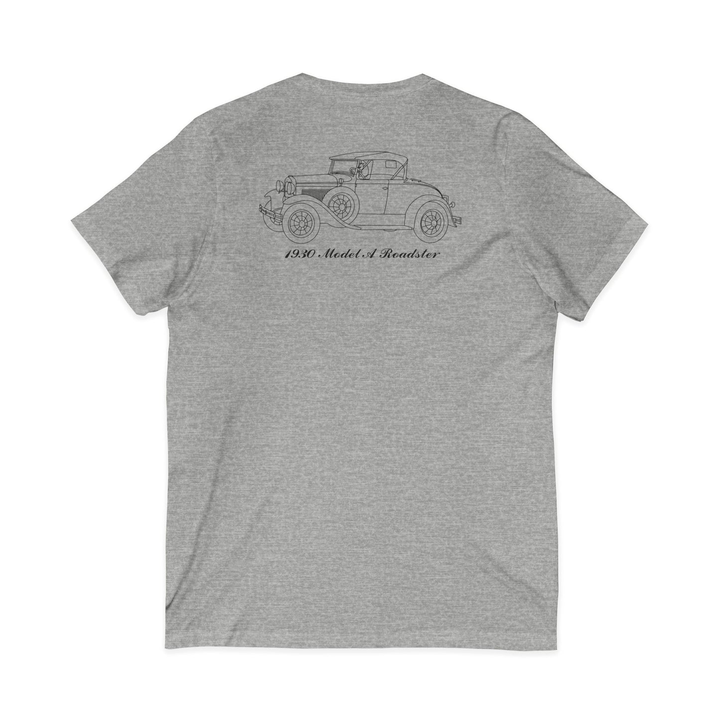 1930 Roadster Women's V-Neck Shirt