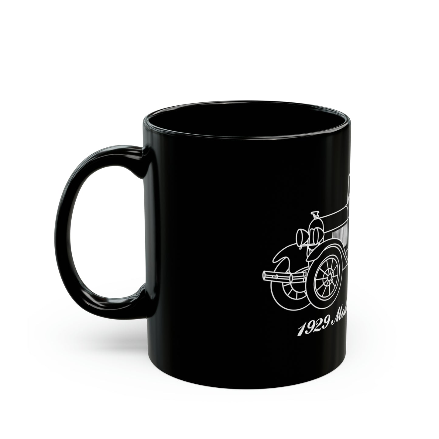 1929 Roadster Black Mug