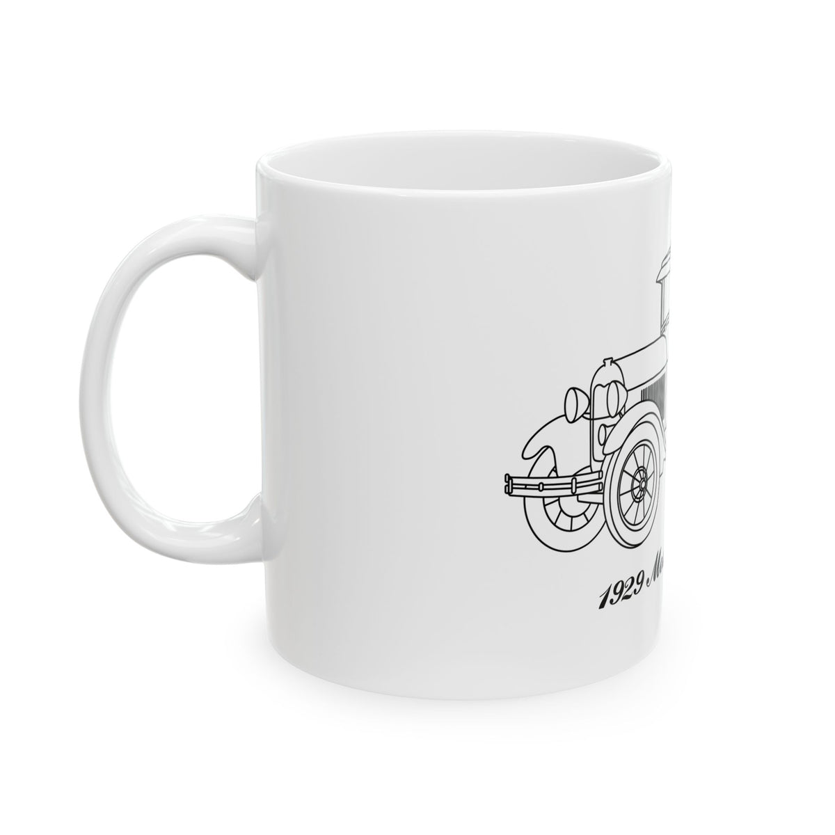 1929 Tudor White Mug
