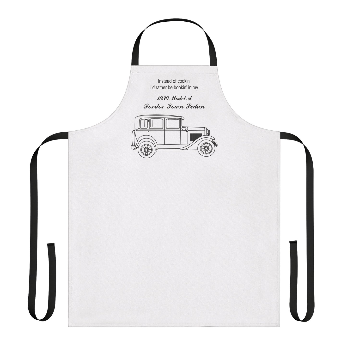 1930 Fordor Town Sedan Cookin' Apron