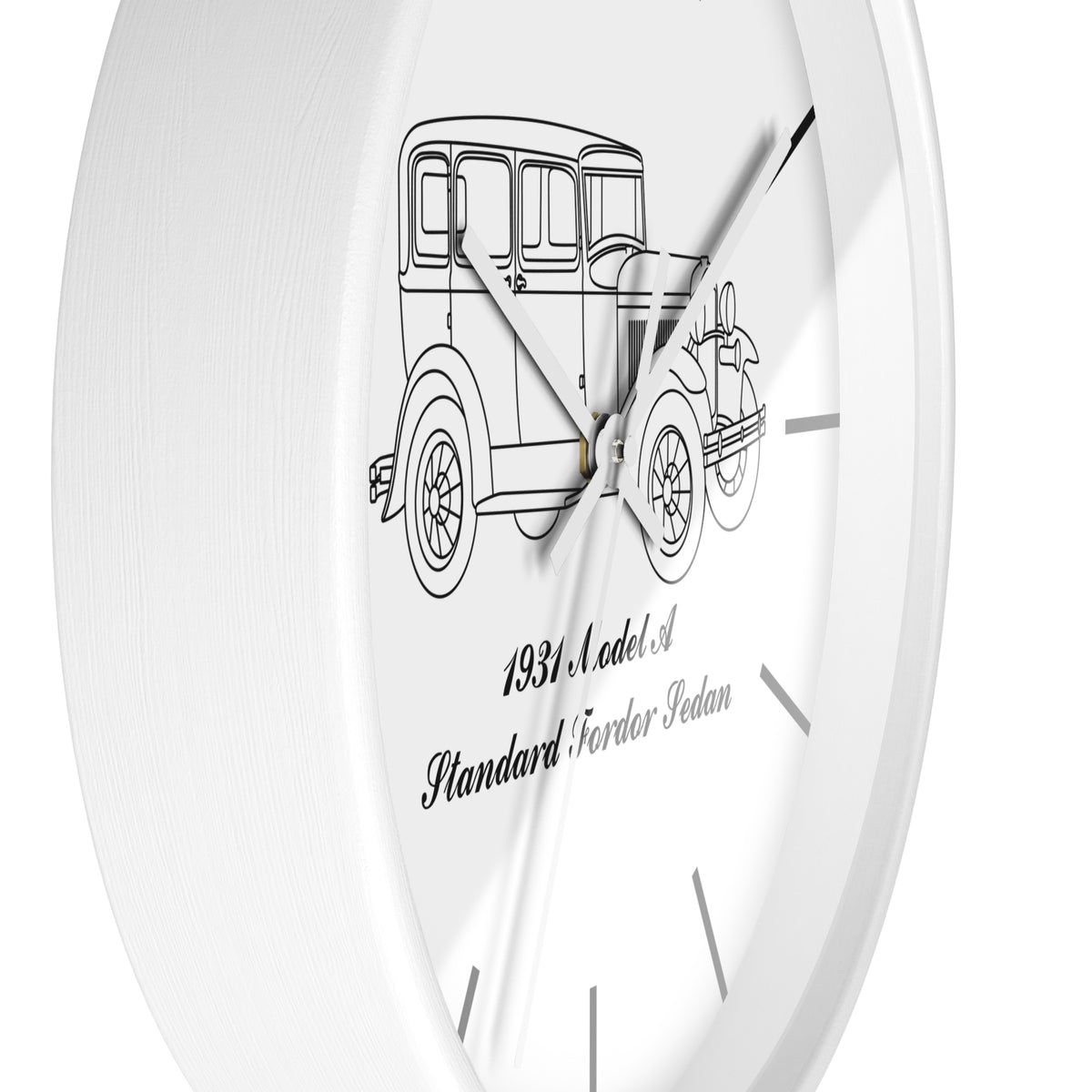 1931 Standard Fordor Sedan Wall Clock