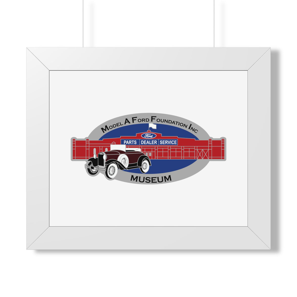 Model A Museum Framed Drawing