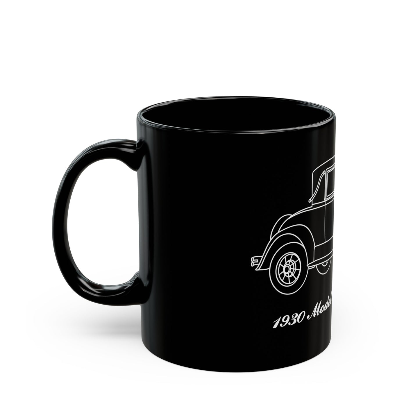 1930 Sport Coupe Black Mug