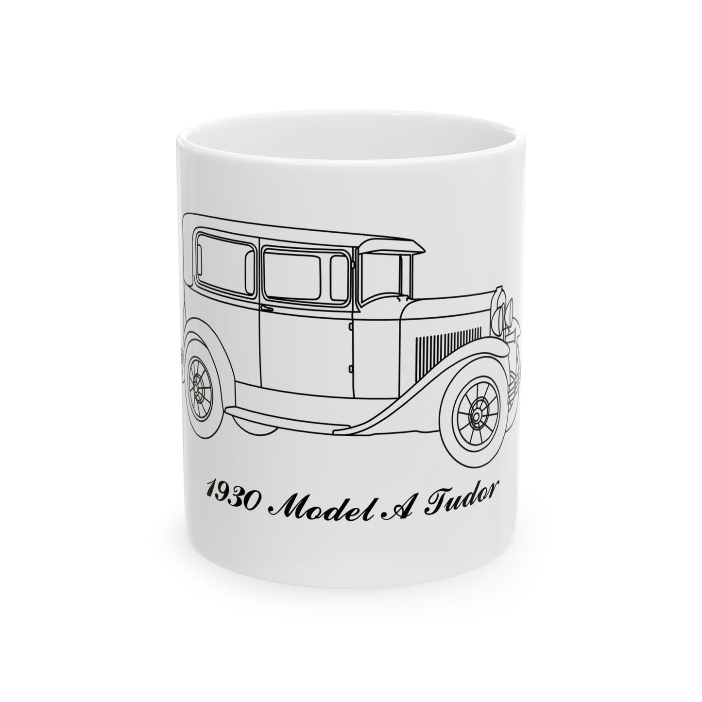 1930 Tudor White Mug