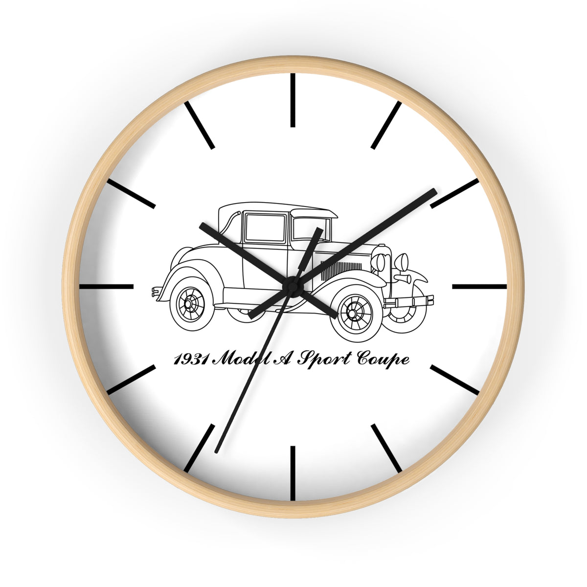 1931 Sport Coupe Wall Clock
