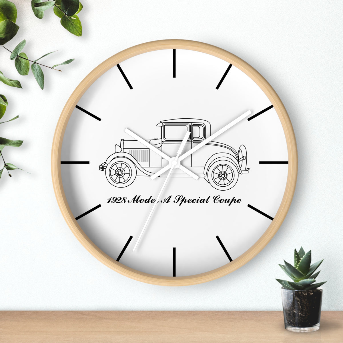 1928 Special Coupe Wall Clock