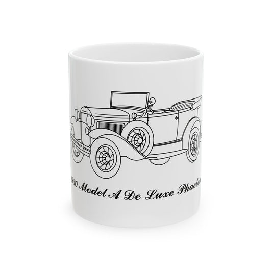 1930 De Luxe Phaeton White Mug
