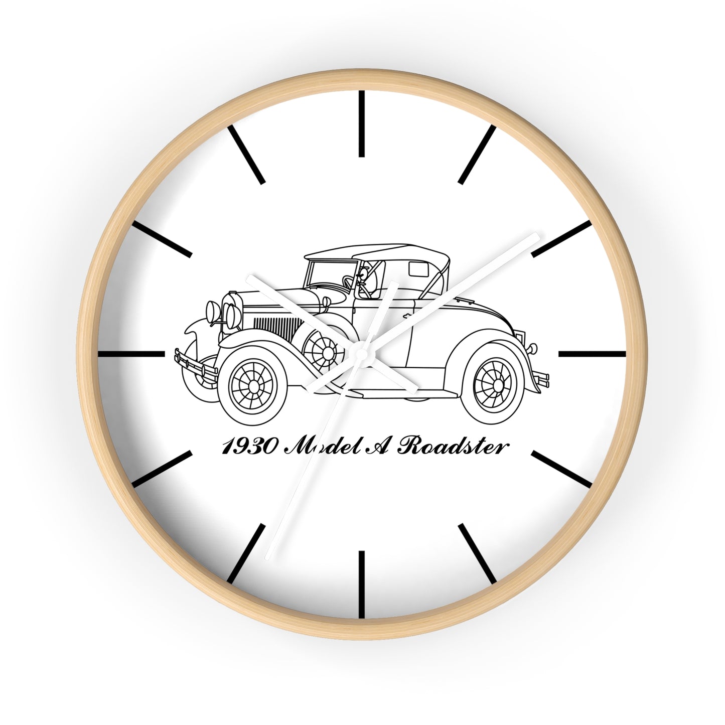 1930 Roadster Wall Clock