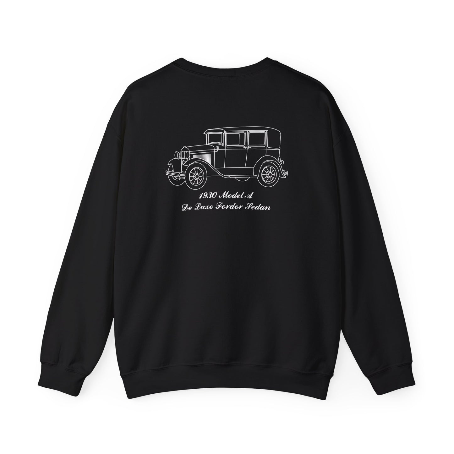 1930 De Luxe Fordor Sedan Crewneck Sweatshirt