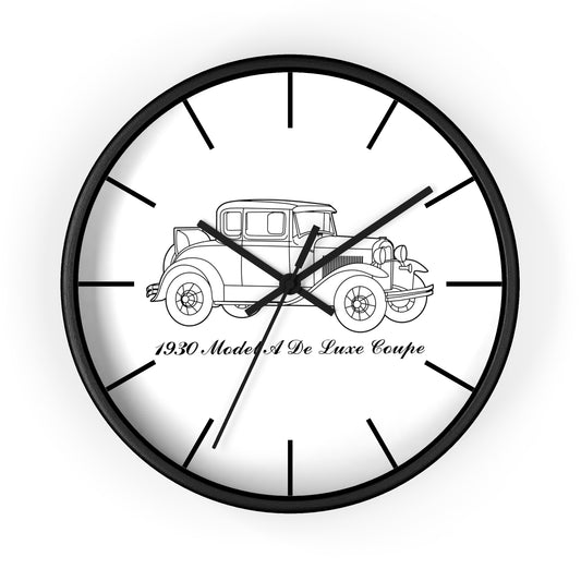 1930 De Luxe Coupe Wall Clock