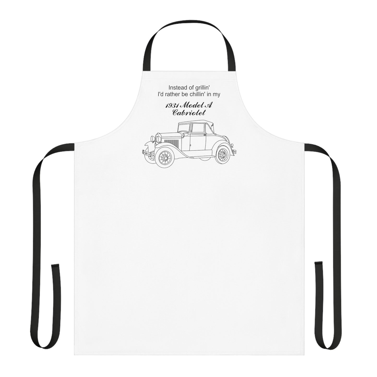 1931 Cabriolet Grillin' Apron