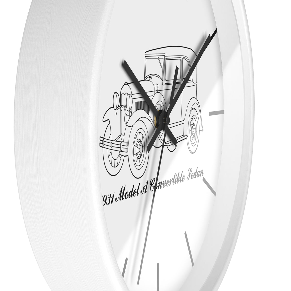 1931 Convertible Sedan Wall Clock